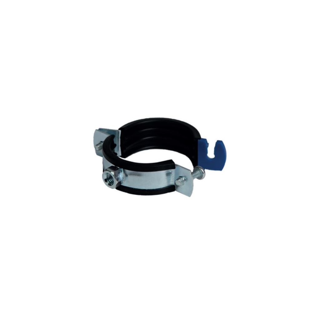 Uchwyt stalowy z gumą do rur 74-80 mm Classic komplet Rofix
