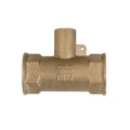 Trójnik do montażu czujnika temperatury ciepłomierza DN15 L=55mm