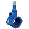 Nawiertka samonawiercająca żeliwna do rury PE 90 x 6/4" Norson