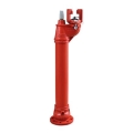 Hydrant  podziemny czerwony L=1250 DN80 PN10/16, malowany proszkowo Norson sfero