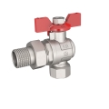 Zawór kulowy Sena kątowy z półśrubunkiem 1/2