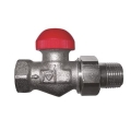 Zawór termostatyczny HERZ prosty 3/4" TS-90-V, M28x1,5 z ukrytą nastawą wstępną