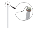 Anoda odizolowana gwint 3/4" 22 x 900 do WE 150.74A