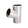 Trójnik kanalizacyjny Wavin PVC 110 / 75 / 67°