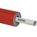 Rura wielowarstwowa WAVIN Pex PE-X/Al/PE 20 x 2,25 mm w otulinie czerwonej 6 mm (krąg 50 mb)