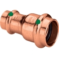 Złączka redukcyjna miedziana zapras do wody mufowa 18x15 Viega
