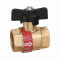Zawór kulowy z wbudowanym zaworem zwrotnym 5/4" BALLSTOP rączka Caleffi