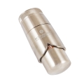 Głowica termostatyczna BRILLANT DZ stal do zaworów DANFOSS (podłączenie RA-N)