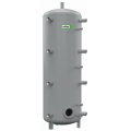 Zasobnik buforowy 4000 litrów REFLEX Storatherm Heat H 4000/R bez izolacji, z otworem rewizyjnym, szary