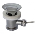 Spust metalowy 5/4” do umywalki z korkiem sterowanym