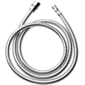 Wąż do baterii zlewozmywakowych stojących z wyciąganą wylewką 1/2" M15M L=150 cm, chrom  