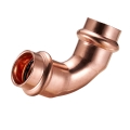 Kolano miedziane zapras do wody 15 (6) 90° dwukielichowe typ V Besco