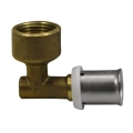 Kolano zaprasowywane z gwintem wewnętrznym  26 x 3/4"  HERZ