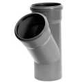 Trójnik kanalizacyjny PP 110 / 110 / 45°