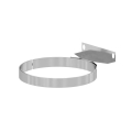 RICOM INOX Obejma stalowa do muru płaska 100