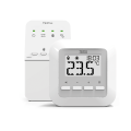 Regulator pokojowy bezprzewodowy dwustanowy (montaż natynkowy) BIAŁY  TECH