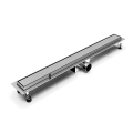 Odwodnienie liniowe nierdzewne Aqua STEEL LA 1000 mm SZ3 ruszt szlifowany