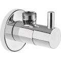 Zawór kątowy z filtrem, z głowicą ceramiczną 1/2"x1/2"- walec, chrom 