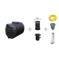 System Ogród Komfort 2800 L (Zbiornik Basic + pompa zatapialna NiRo 30 + ogrodowy punkt poboru wody)