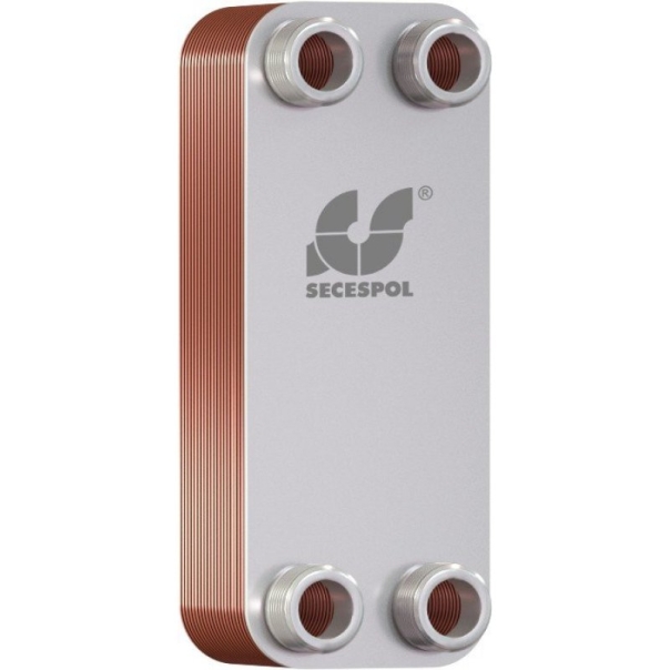 Wymiennik płytowy lutowany LB31-60H 5/4", 60 płyt SECESPOL