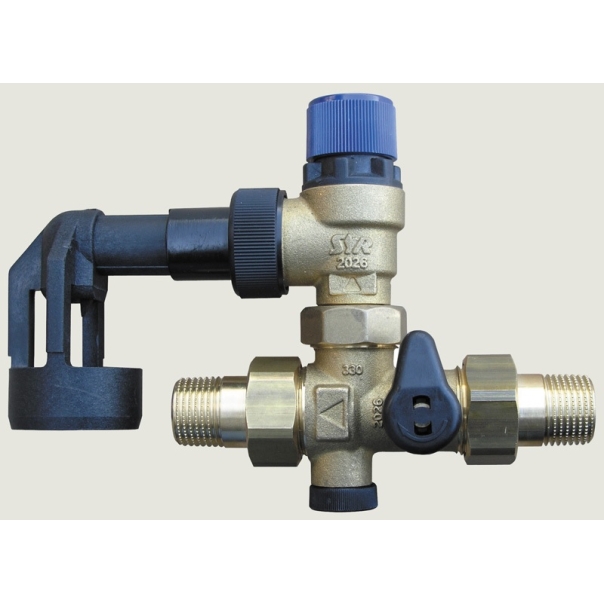 SYROBLOC 330 Zespół zabezpieczający prosty 6 bar 1/2