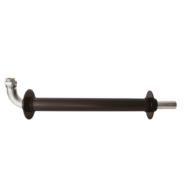 Przejście przez ścianę DN 25 x śrubunek 1"  WEBA