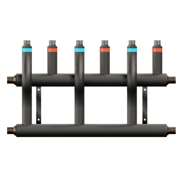Rozdzielacz RGP ocieplony trzydrogowy 3D+ do sprzęgieł hydraulicznych GZ 1
