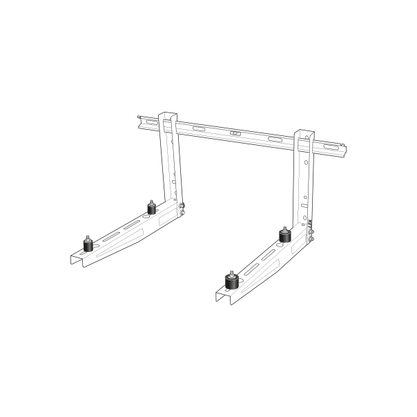 Wspornik ścienny do jednostek AMS 10-6, 8,10 kW