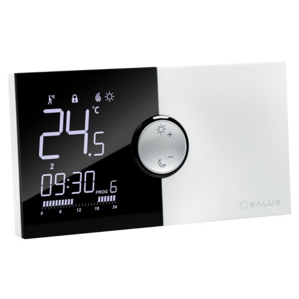 Sterownik tygodniowy przewodowy natynkowy z wyświetlaczem 091PRO SALUS