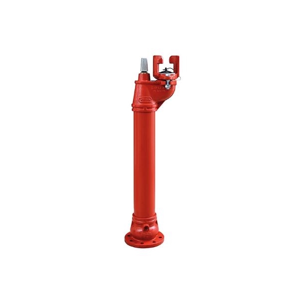 Hydrant  podziemny czerwony L=1250 DN80 PN10/16, malowany proszkowo Norson sfero