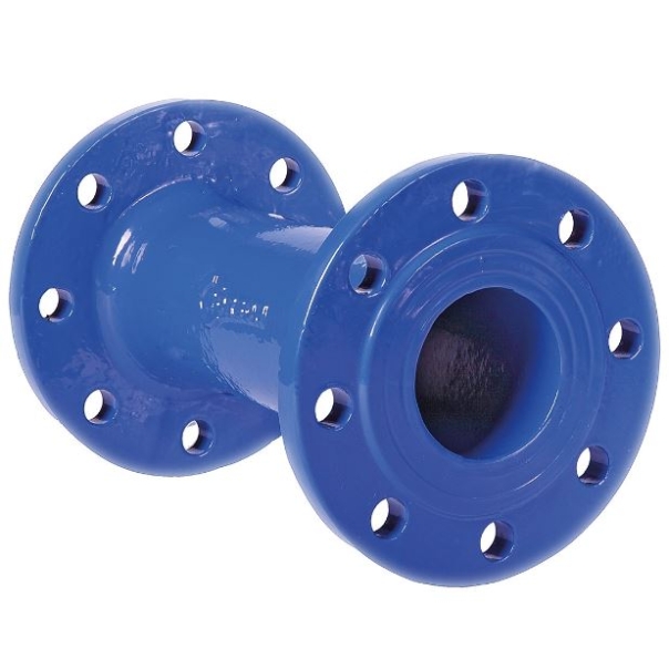 Króciec dwukołnierzowy żeliwo sferoidalne FF DN 80 L-1000 PN10/16 (8 otwórów) Norson