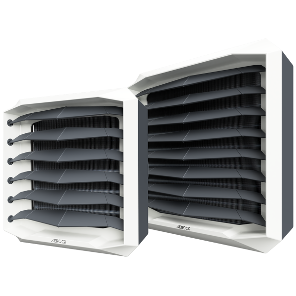 Nagrzewnica wodna AEROCK R2 AC zakres mocy 3-51 [kW] konsola w zestawie