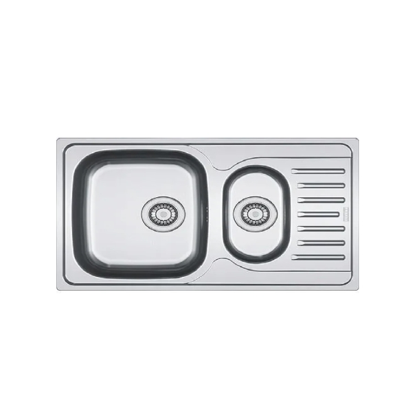 Zlew POLAR PXL 651-78 Len 1,5kom+oc. 780x490x175 i 70 odpł. 3.1/2