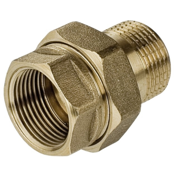 Śrubunek mosiężny prosty 3/4