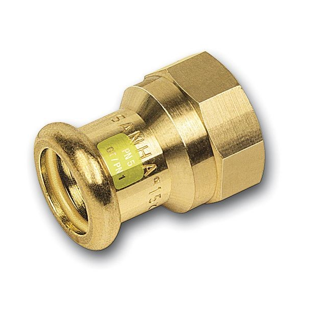 SANHA-Press Gaz Złączka z gwintem wewnętrznym 18 x 1/2" GW