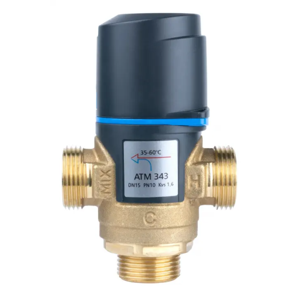 Zawór termostatyczny mieszający 3/4" GZ 35-60°C ATM 343 Kvs 1.6