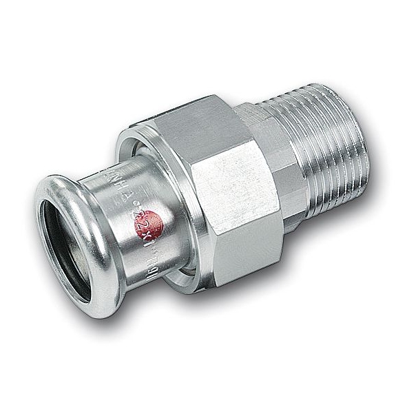 SANHA-Therm Śrubunek z uszcz. 15 x 1/2" GZ