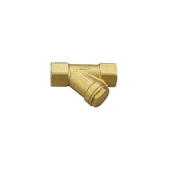 Filtr skośny wodny HERZ 1/2", oczko 0,5 mm