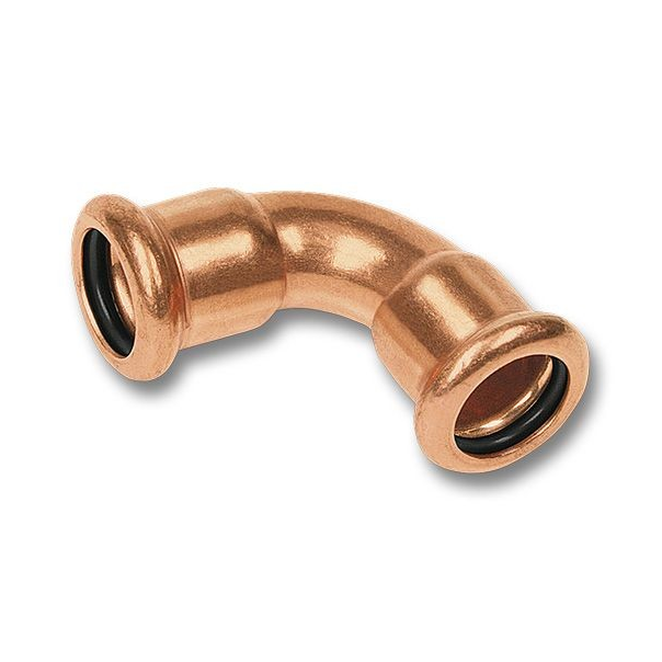 SANHA-Press Kolano miedziane 90° zapras 54 (6) dwu kielichowe zacisk