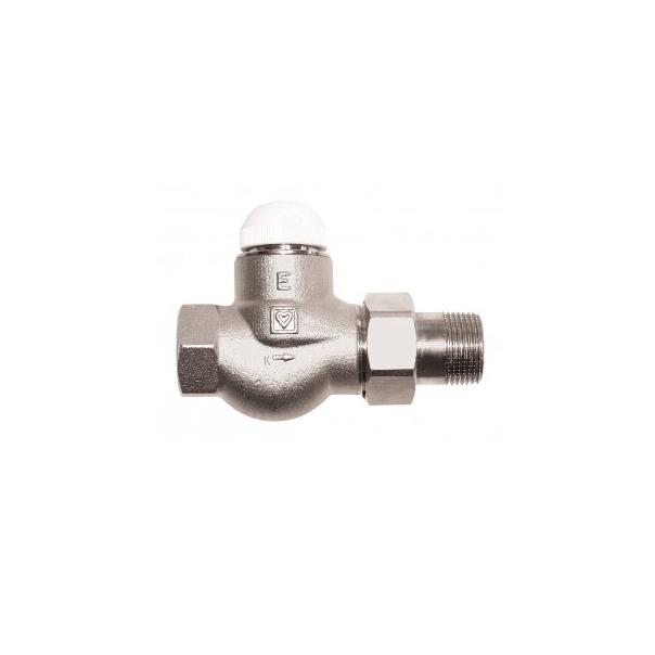 Zawór termostatyczny HERZ prosty 3/4" TS-E, kvs = 5,1, M28x1,5 o zwiększonym przepływie