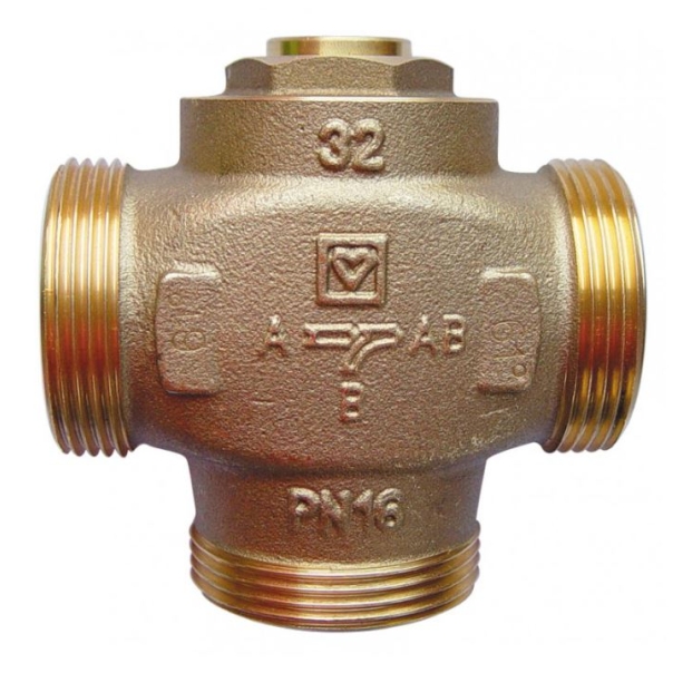 Zawór 3-drogowy mieszający HERZ TEPLOMIX DN25, przyłącze 5/4", do podnoszenia temperatury powrotu kotła
