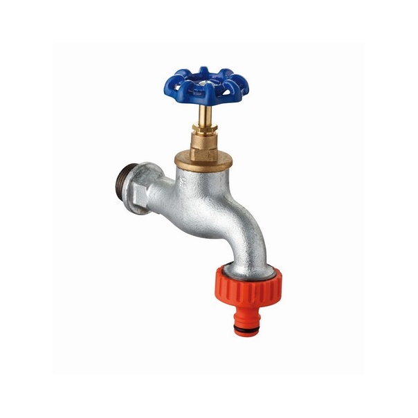 Zawór czerpalny żeliwny ze szybkozłączką 1/2