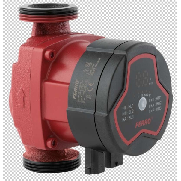 Pompa obiegowa elektroniczna Ferro Weberman GPA III 25-60 L=130 (krótka)