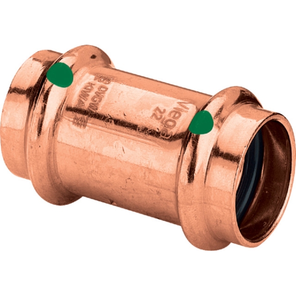 Złączka (mufa) miedziana zapras do wody 12 Viega