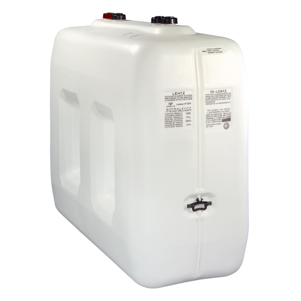 Zbiornik jednopłaszczowy na olej opałowy 2500 L EUROLENTZ 2500 TEL 88