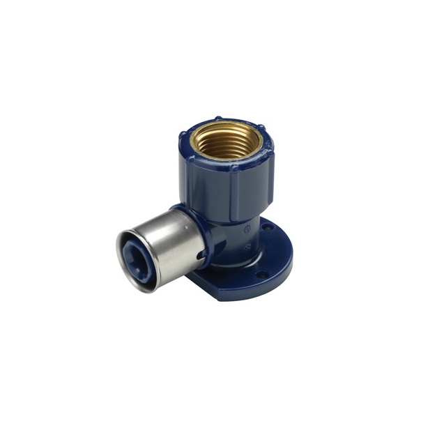 Kolano zapras ścienne Wavin K1 GW 20 x 1/2