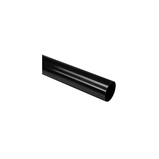 Rura spustowa bezkielichowa 90 x 1.8 x 2000 KANION 130 czarna