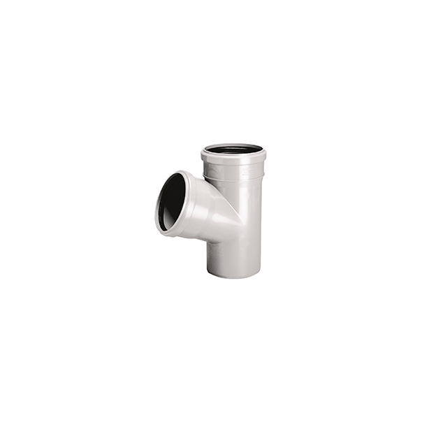 Trójnik kanalizacyjny Wavin PVC 110 / 67°