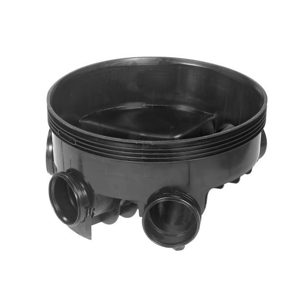 Kineta zbiorcza BASIC Wavin 600/250 45° z uszczelką do rury wznoszącej karbowanej