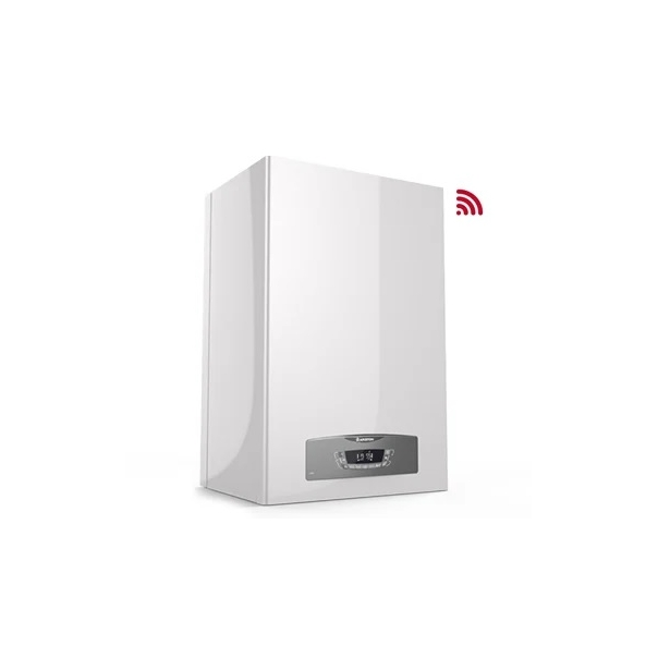 Kocioł gazowy kondensacyjny dwufunkcyjny Clas One Wi-fi 24 B moc 2,5-22 kW z wbud. zasob. cwu Inox 40 L Ariston